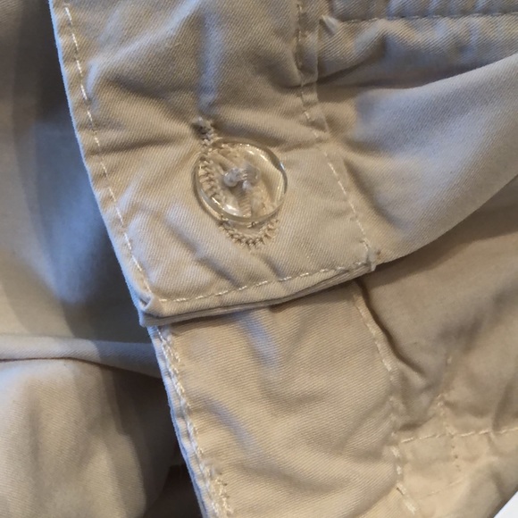 🆕 Frame twill pleated cargo lightweight belt loops cotton trousers - Picture 9 of 15